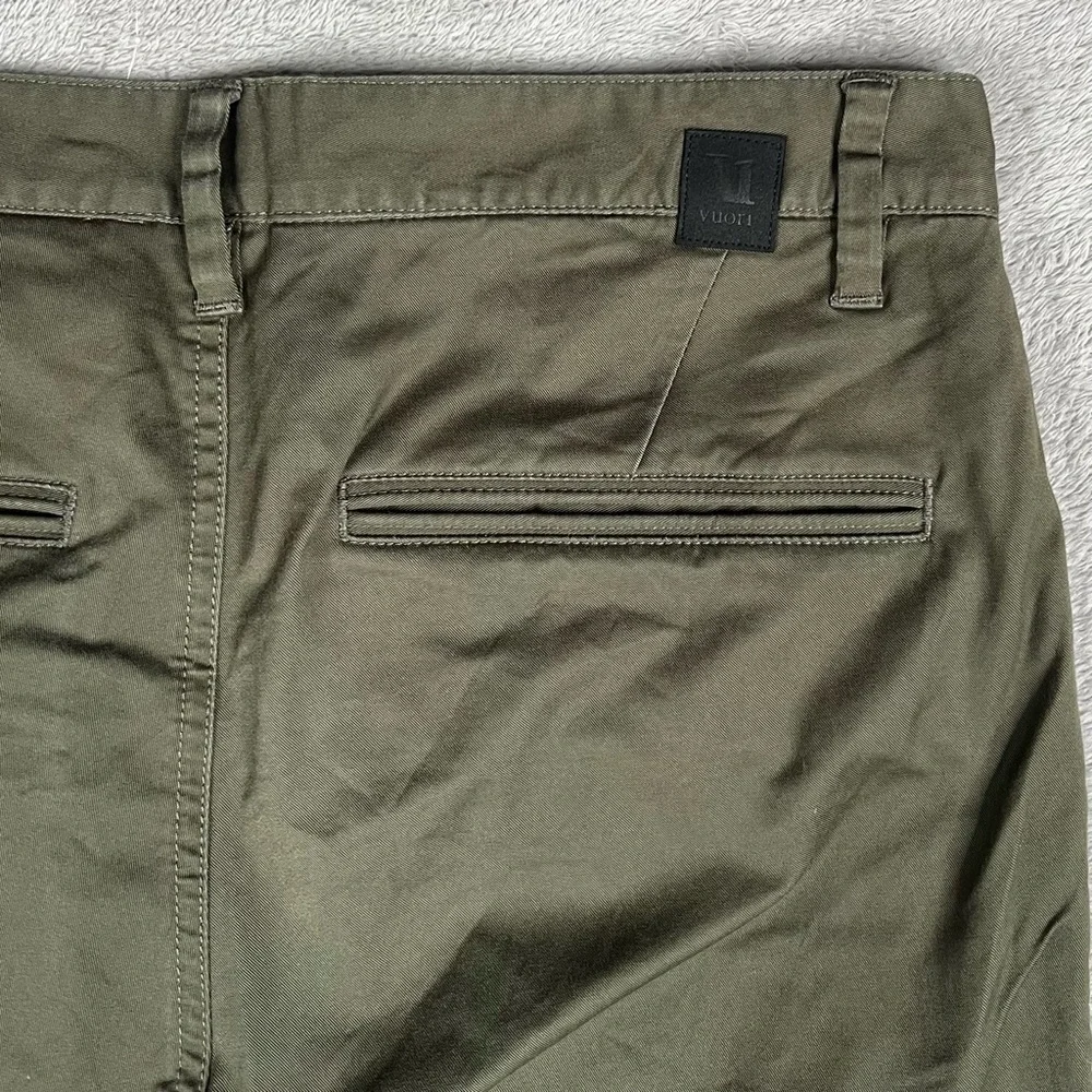 Vuori Collins Chino Pants Men's 30x31 Dark Oregano 5-Pocket Stretch Twill Cotton